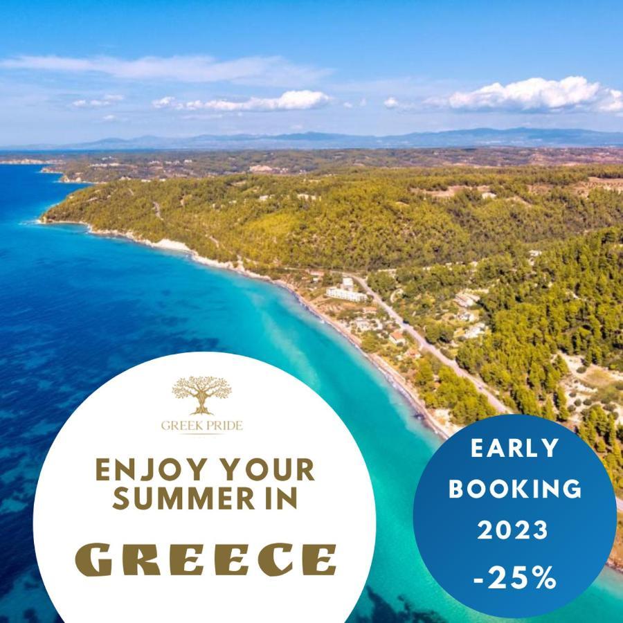 Halkidiki Greek Pride Villa Ellada Фурка Екстер'єр фото